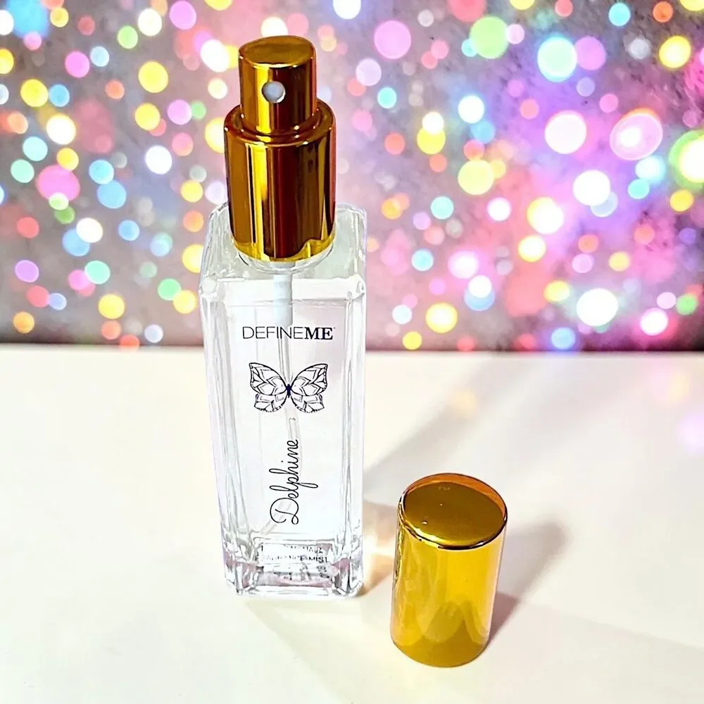 Defineme Fragrance Delphine Anti-Frizz Hair Fragrance Mist New In Box 2 fl Oz
